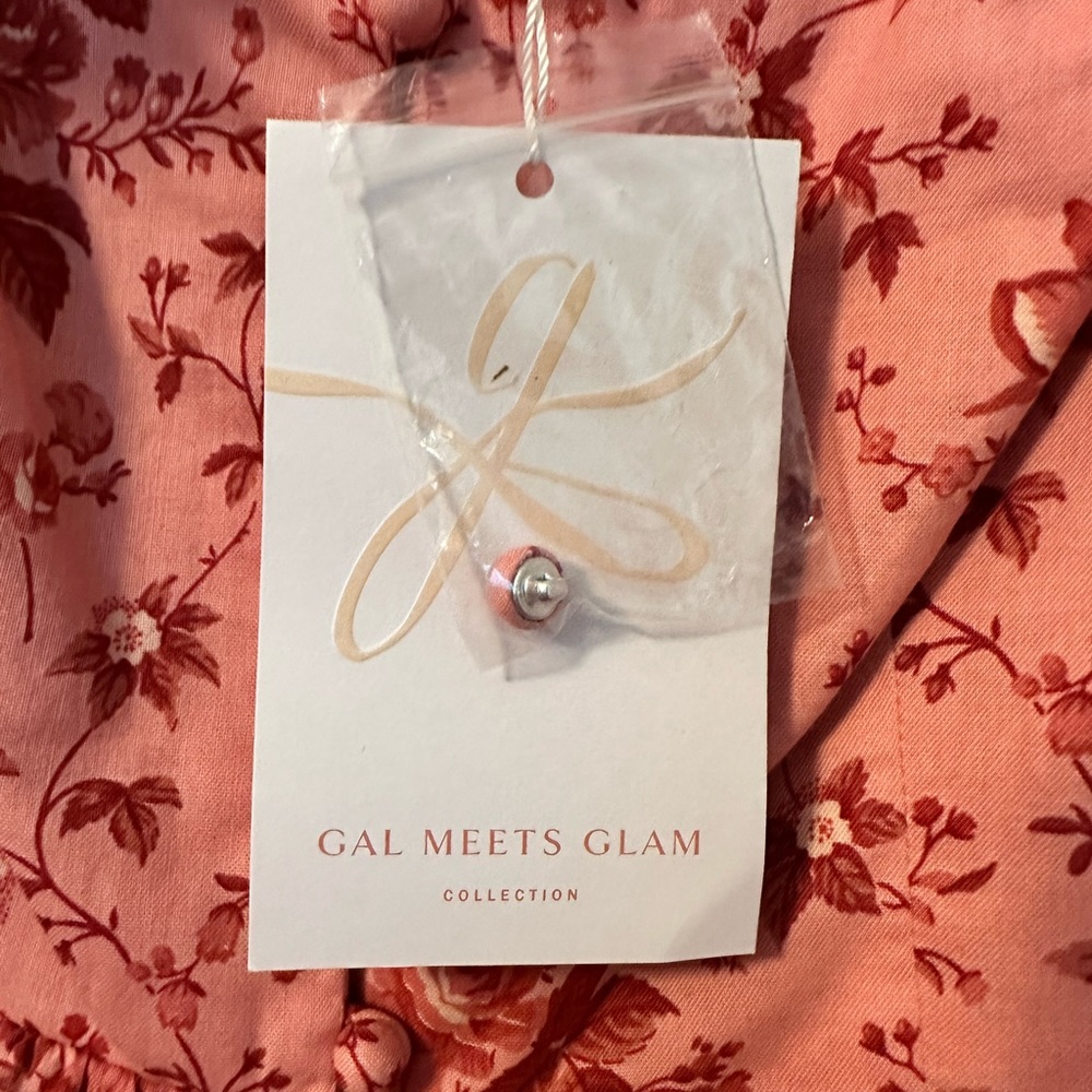 NWT Gal Meets Glam Collection Marianna Pink Dress, Size 4 - Picture 9 of 11